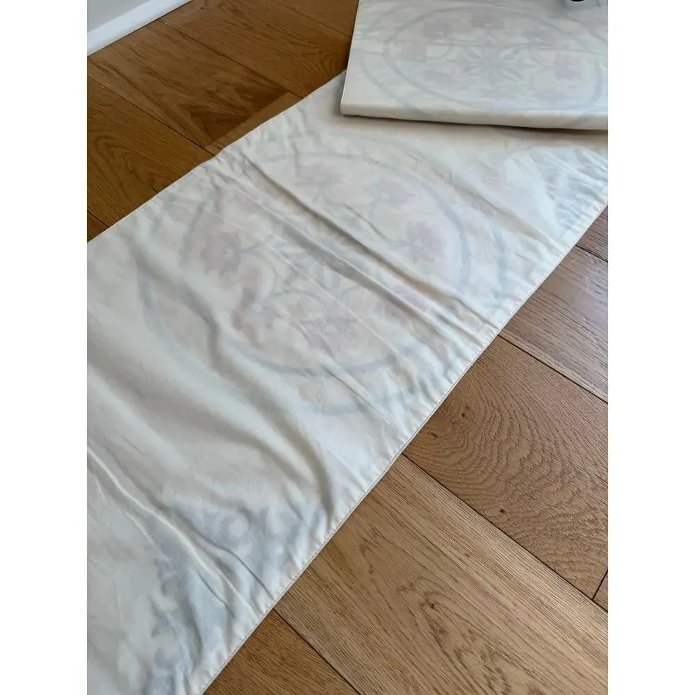 Pier 1 Imports Suzani Embroidered Table Runner 16x70 Boho Anthropologie Style
